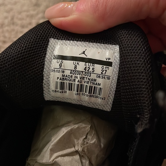 Jordan jumpman hustle Black infrared  23 olive canvas - Picture 14 of 15